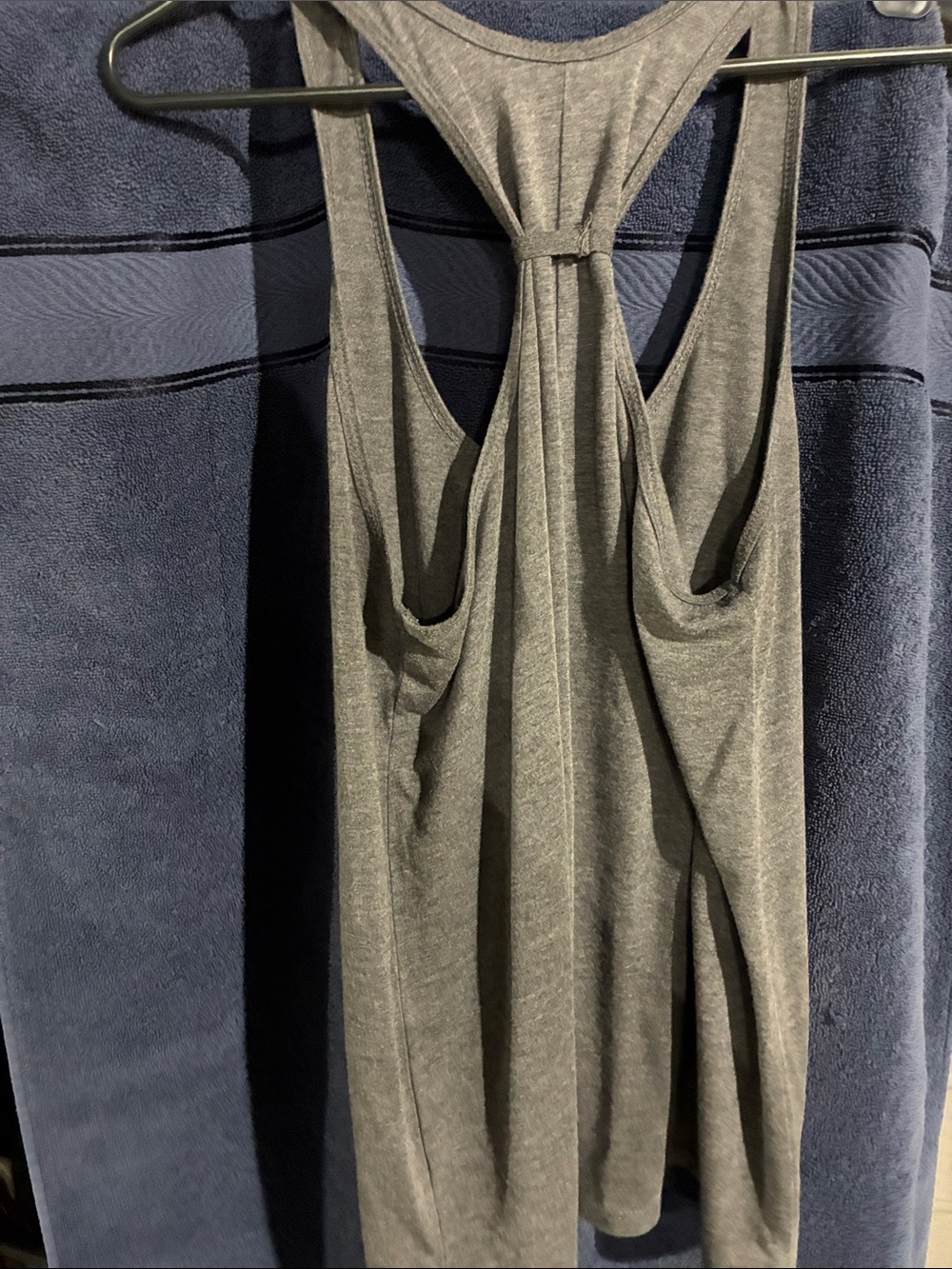 Gray Michigan Racerback Tank - Picture 4 of 4